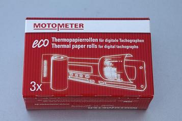 Термобумага Motometer 3*8м (для цифрового тахографа)